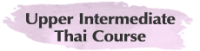 Upper Intermediate Thai Course
