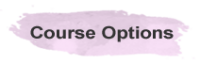 Course Options